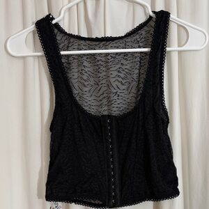 Forever 21 Black Lace cami